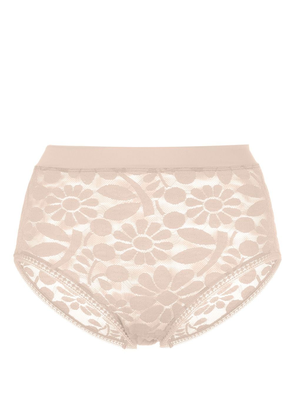 ERES floral-lace high-waisted briefs - Brown von ERES