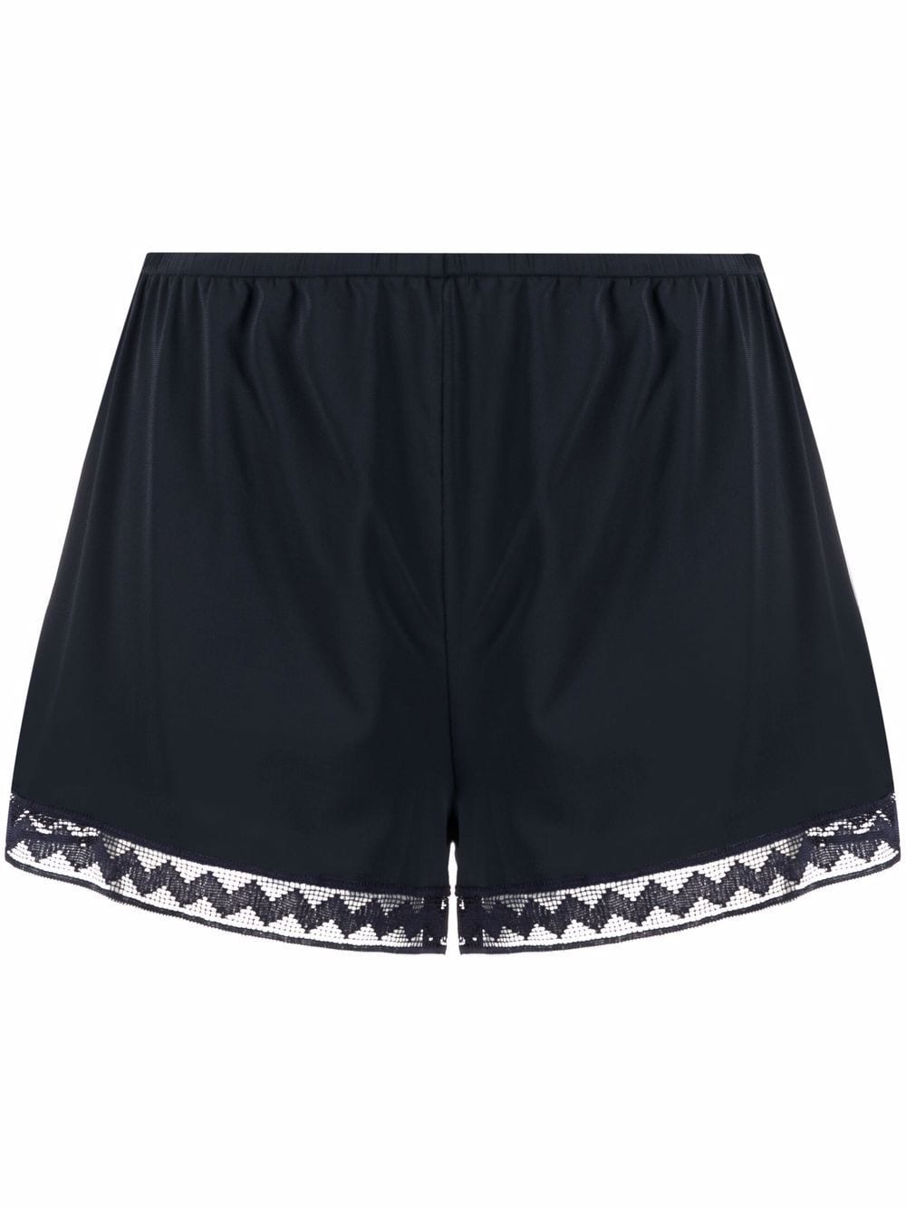 ERES sylvie lace-trim shorts - Blue von ERES