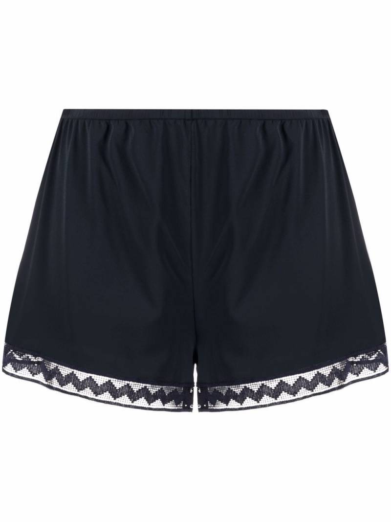 ERES sylvie lace-trim shorts - Blue von ERES