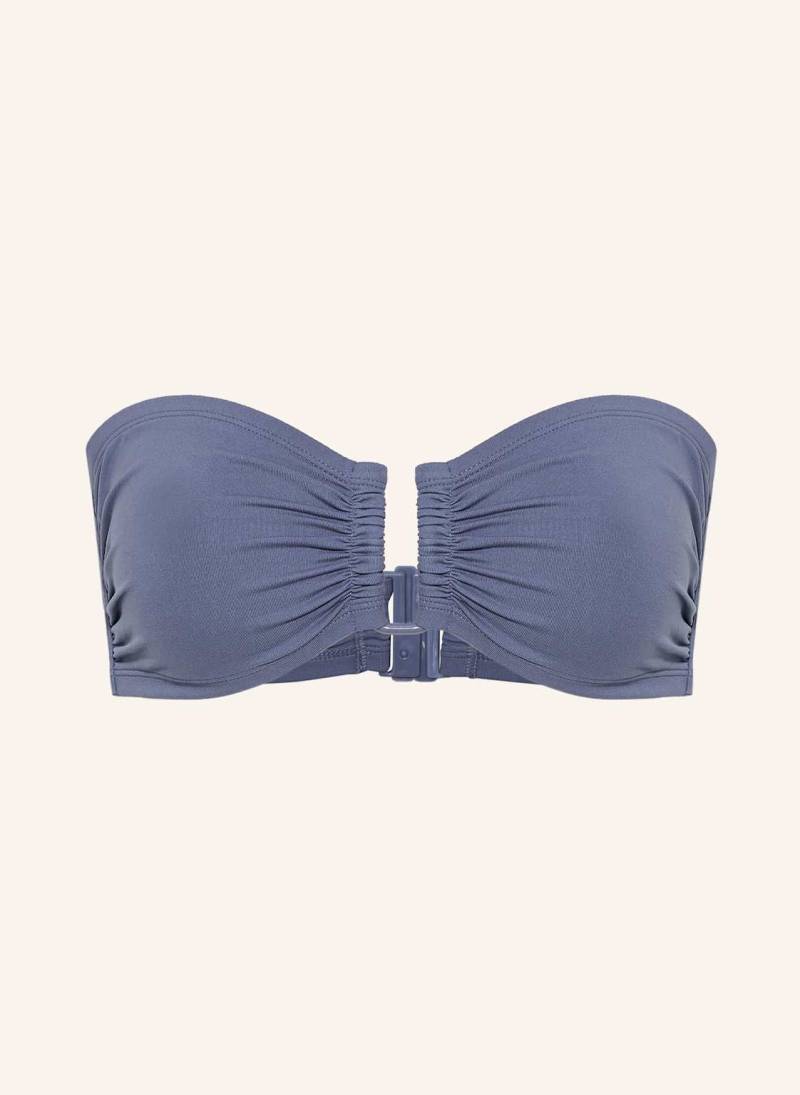 Eres Bandeau-Bikini-Top Show blau von ERES