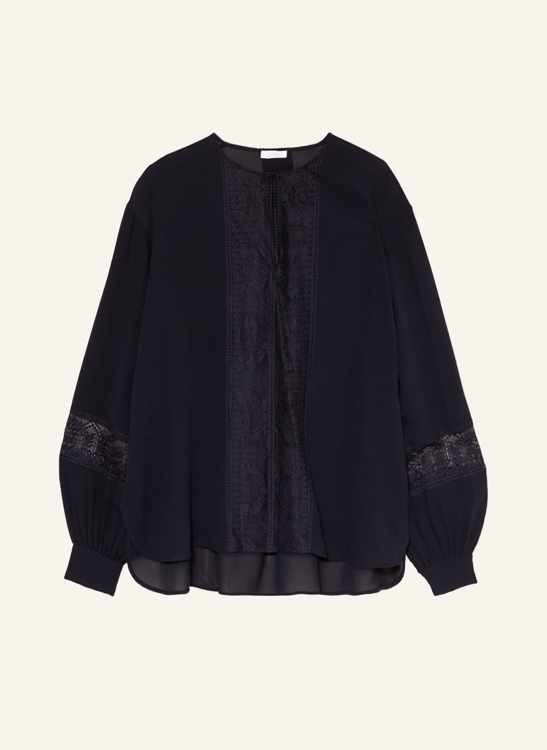 Eres Lounge-Shirt Neroli Aus Seide schwarz Eres Lounge-Shirt Neroli Aus Seide schwarz von ERES