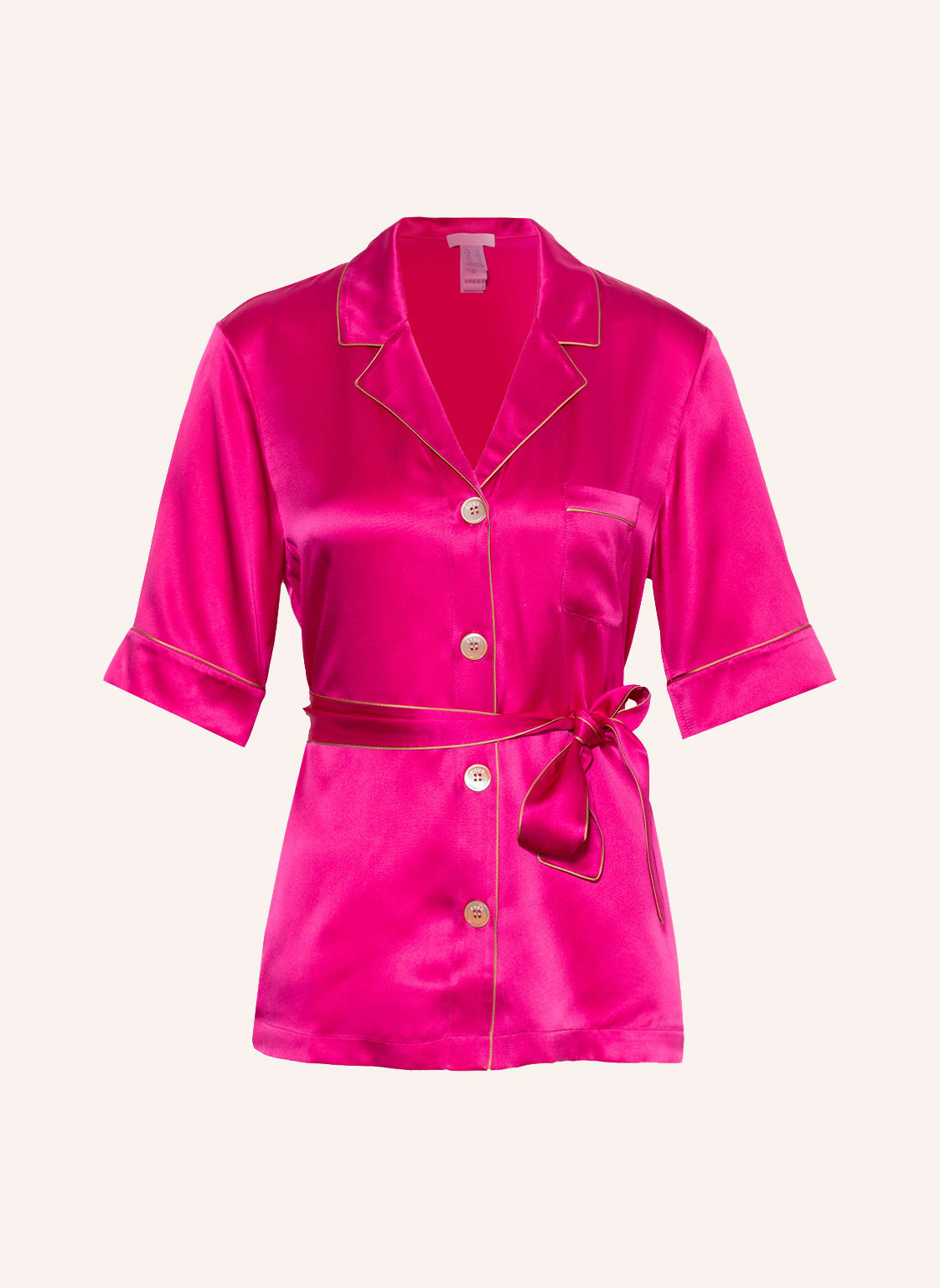 Eres Lounge-Shirt Rosy Aus Seide pink von ERES