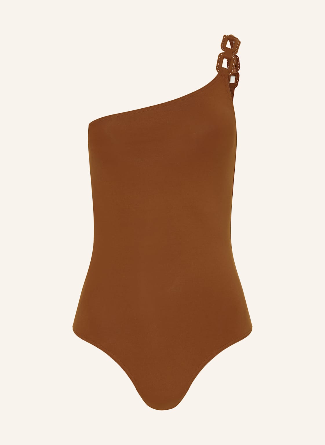 Eres One-Shoulder-Badeanzug Plaisance braun Eres One-Shoulder-Badeanzug Plaisance braun von ERES