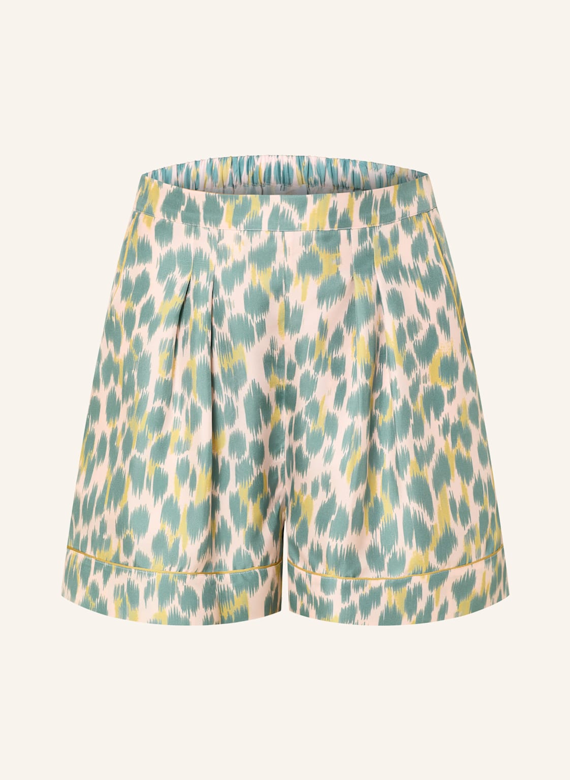 Eres Schlafshorts Palmeraie Aus Seide grau Eres Schlafshorts Palmeraie Aus Seide grau von ERES