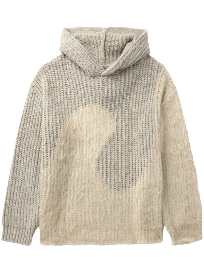 ERL Swirl hoodie - Grey von ERL