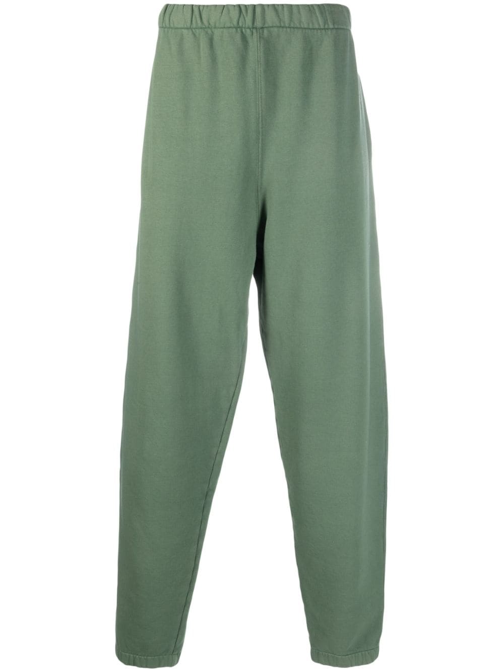 ERL elasticated-waist cotton trousers - Green von ERL