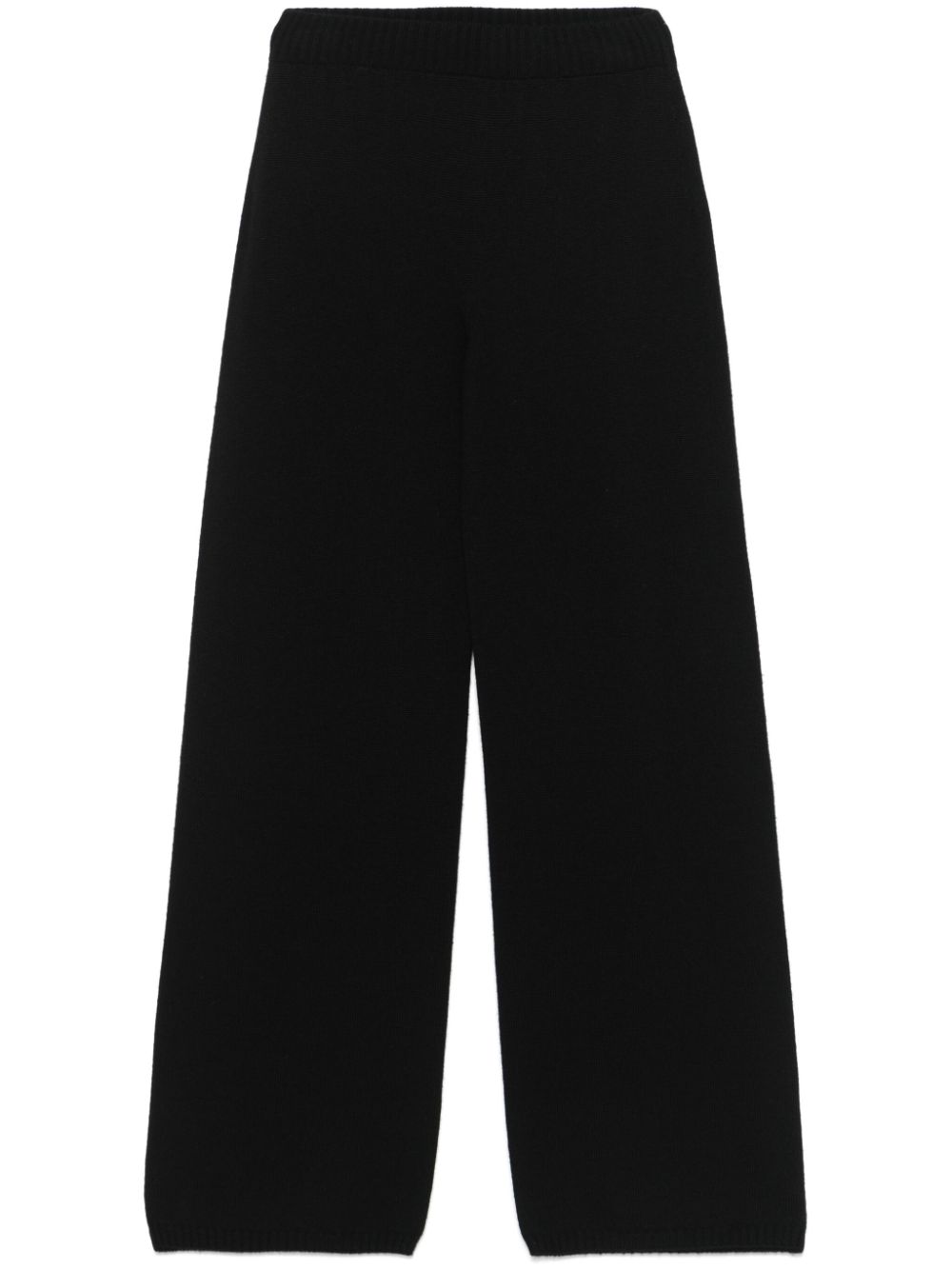 ERMANNO FIRENZE knitted trousers - Black von ERMANNO FIRENZE