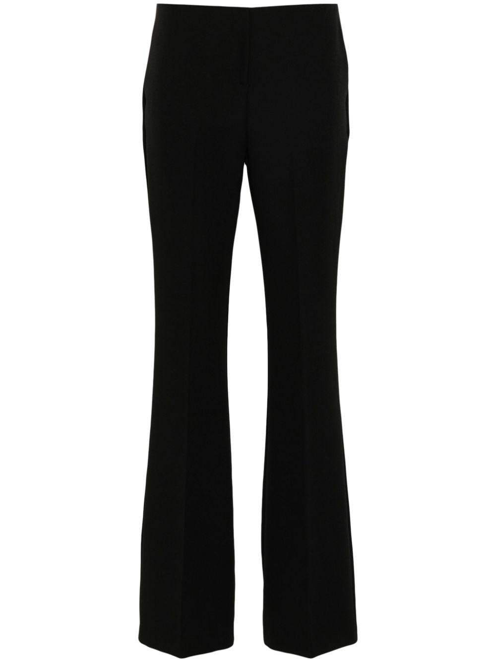 ERMANNO FIRENZE logo-embroidered trousers - Black von ERMANNO FIRENZE