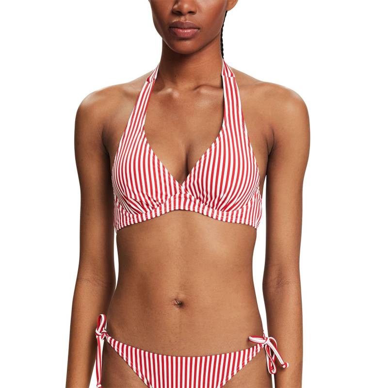 Esprit - Bikini Oberteil, Triangel, für Damen, Rot, Größe 36/B von Esprit