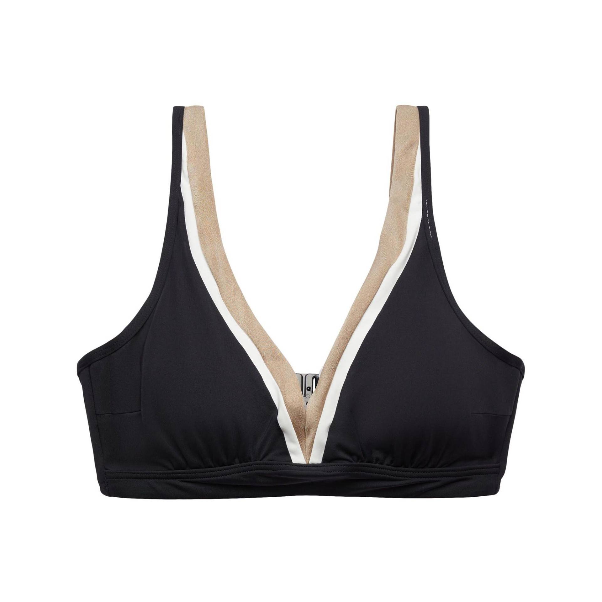 Esprit - Bikini-Top, unwattiert, für Damen, Black, Größe 38/E von Esprit