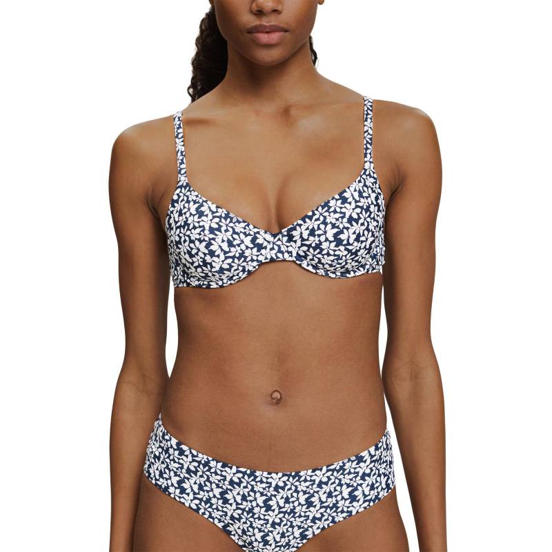 Esprit - Bikini-Top, leicht wattiert, für Damen, Marine, Größe 38/A von Esprit