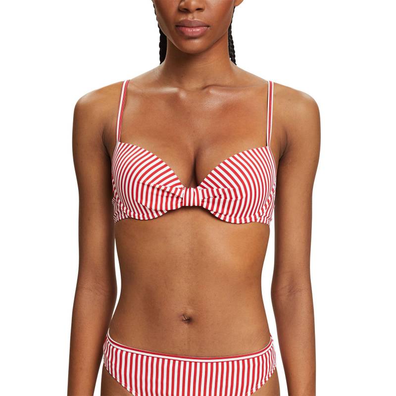 Bikini-top,wattiert Damen Rot C/42 von ESPRIT