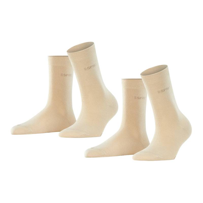 Knöchelsocken Damen Ecru 39-42 von ESPRIT