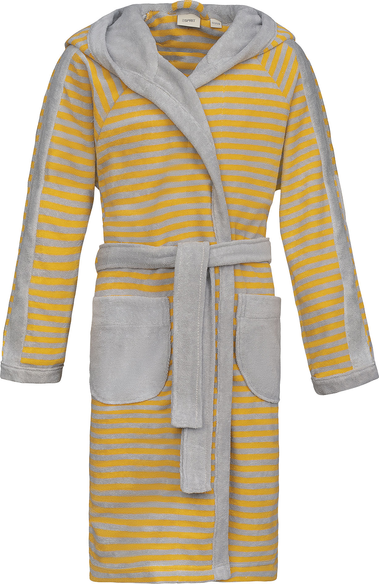 Esprit Kinderbademantel »Little Stripped Hoody«, (1 St.), mit Zipfelmütze von ESPRIT