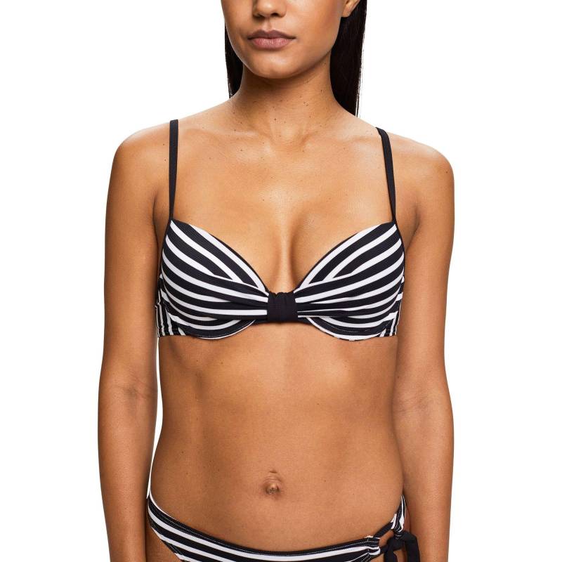 Esprit - Bikini-Top,wattiert, für Damen, Black, Größe 38/A von Esprit