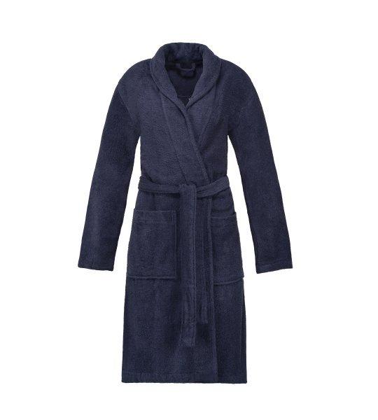 Mono Bademantel Damen Blau Denim Dunkel M von ESPRIT