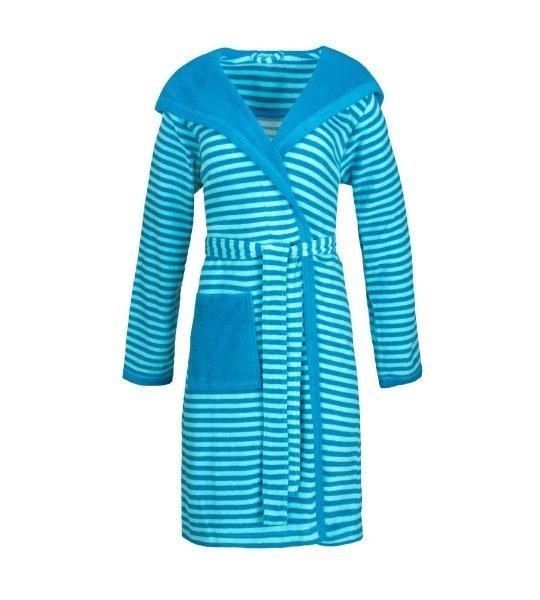 Esprit - Striped Hoody Bademantel, für Damen, Malibu, Größe XS von Esprit