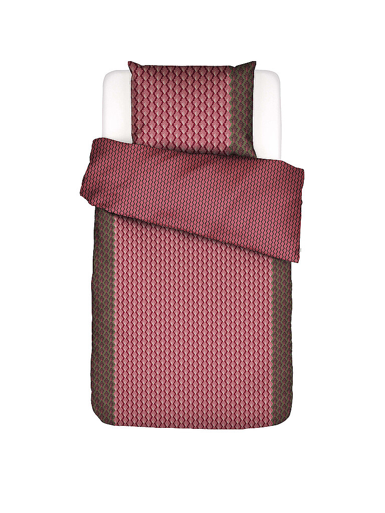 ESSENZA Satin Bettwäsche 70x90cm/140x200cm TESSE Cherry Red rot ESSENZA Satin Bettwäsche 70x90cm/140x200cm TESSE Cherry Red rot von ESSENZA