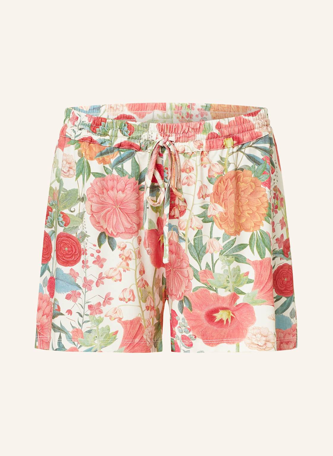 Essenza Schlafshorts Nori Florentien rot von ESSENZA