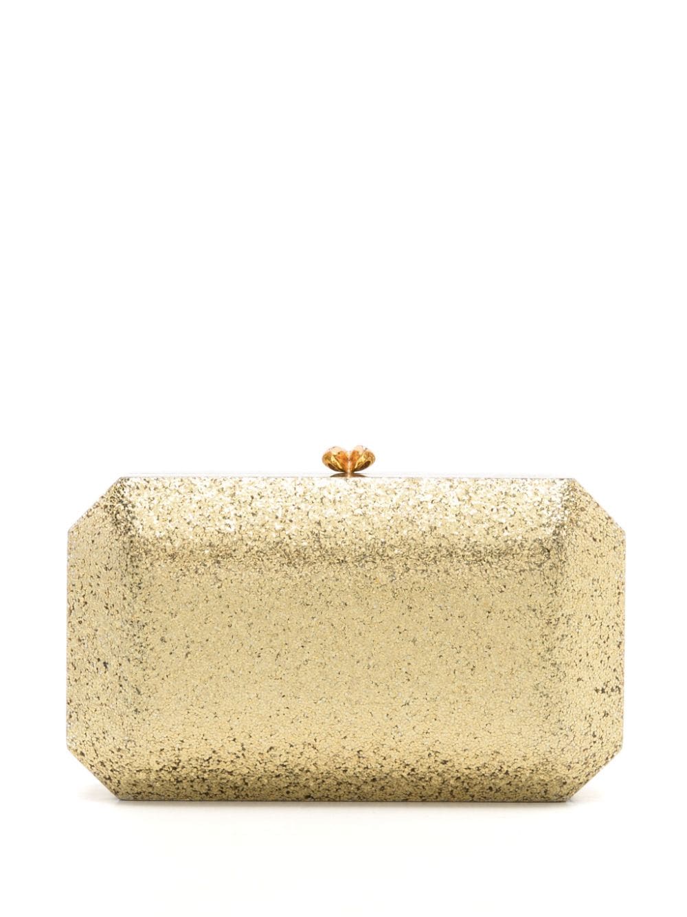 ESTILÉ Fortune Solar glitter clutch bag - Yellow von ESTILÉ