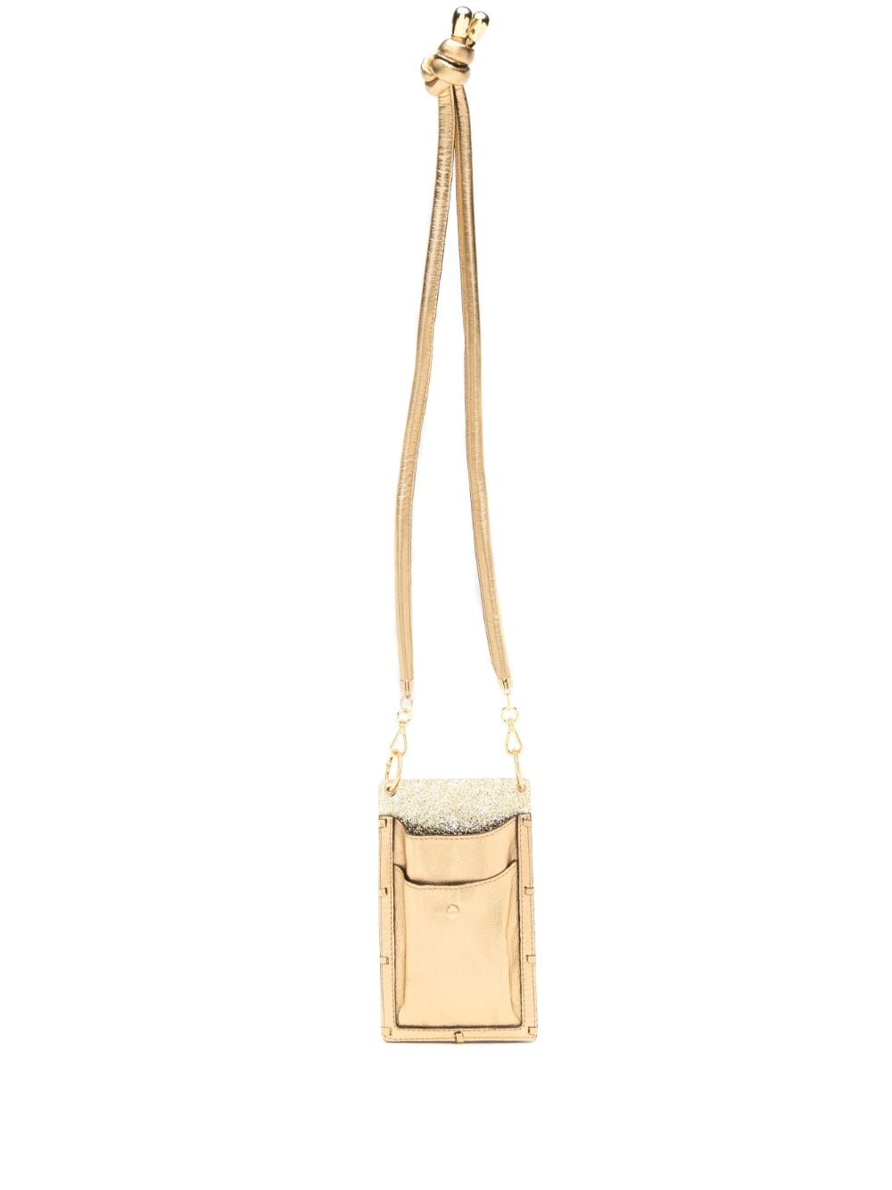 ESTILÉ Hitchhiker metallic mini bag - Gold von ESTILÉ