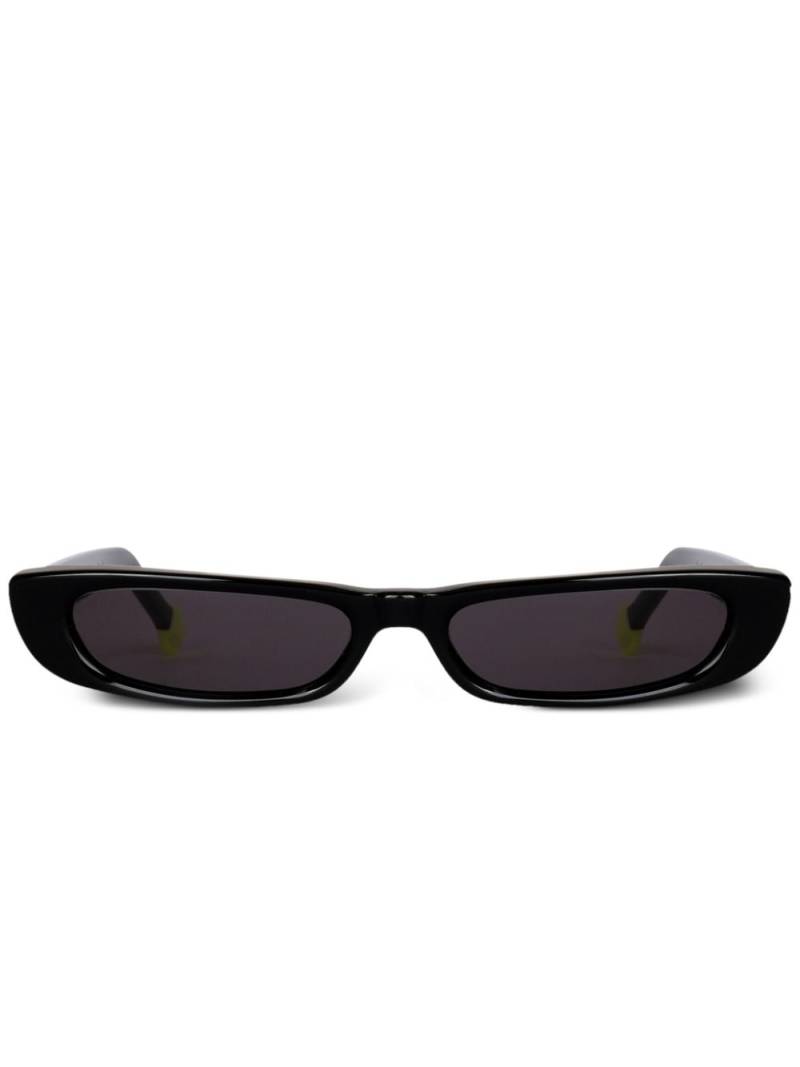 ESTILÉ Needle rectangle-frame sunglasses - Black von ESTILÉ