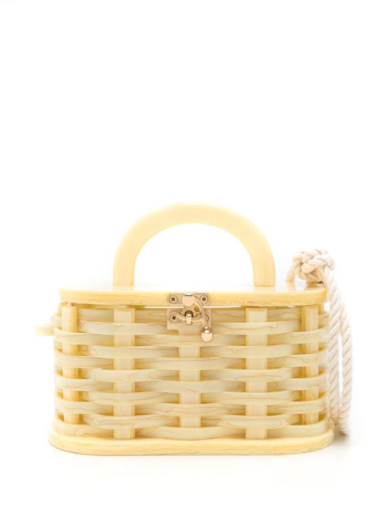 ESTILÉ Oyster Nest mini bag - Yellow von ESTILÉ