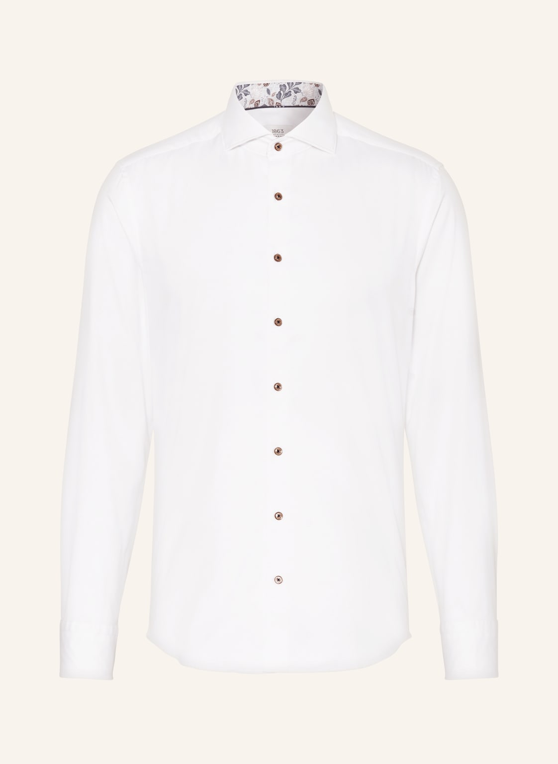 1863 By Eterna Hemd 1863 Slim Fit weiss von 1863 by ETERNA