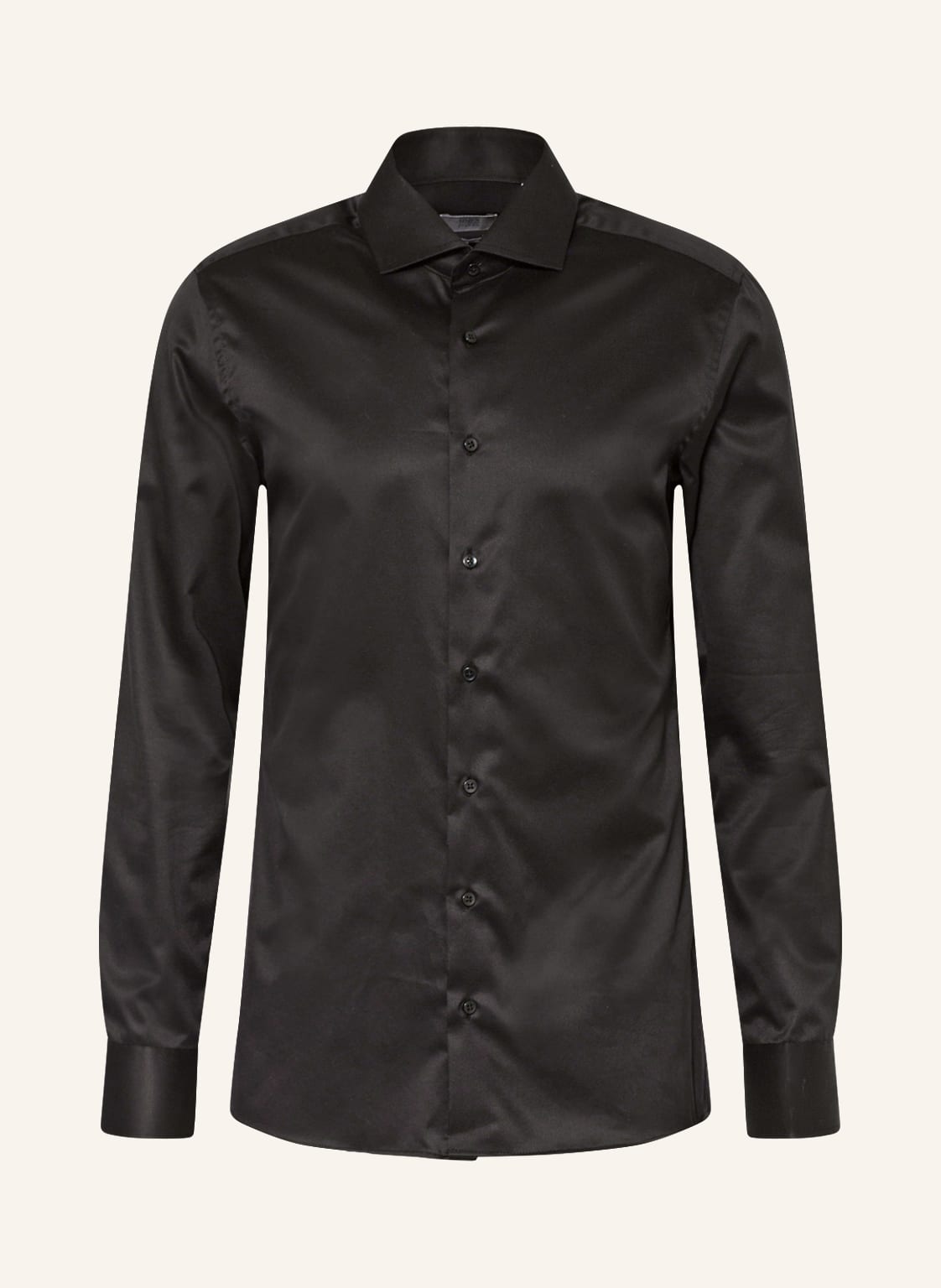 1863 By Eterna Hemd Slim Fit schwarz von 1863 by ETERNA