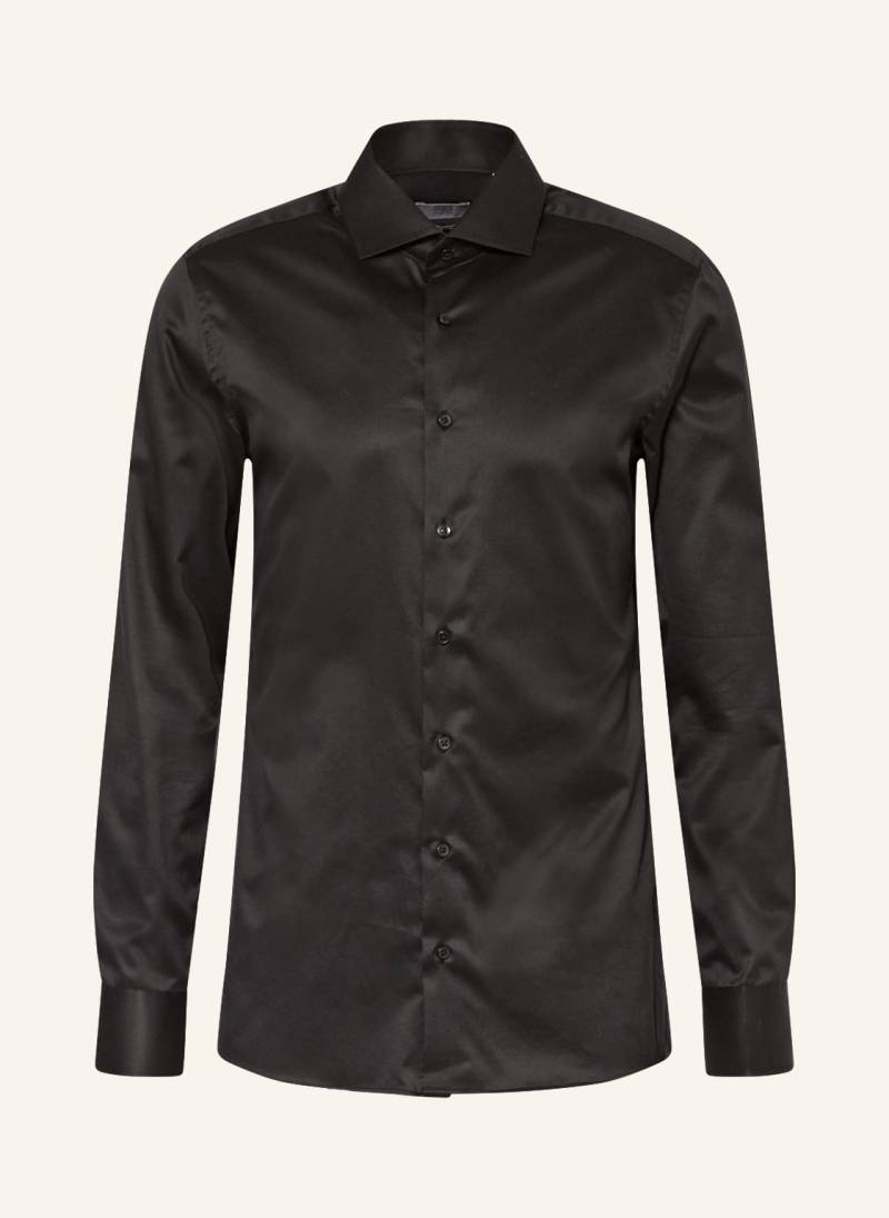 1863 By Eterna Hemd Slim Fit schwarz von 1863 by ETERNA