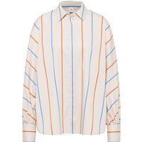 Blusenshirt in azurblau gestreift von ETERNA Mode GmbH