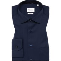 COMFORT FIT Cover Shirt in navy unifarben von ETERNA Mode GmbH