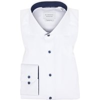 COMFORT FIT Cover Shirt in weiß unifarben COMFORT FIT Cover Shirt in weiß unifarben von ETERNA Mode GmbH