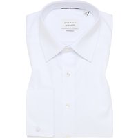 COMFORT FIT Cover Shirt in weiß unifarben COMFORT FIT Cover Shirt in weiß unifarben von ETERNA Mode GmbH