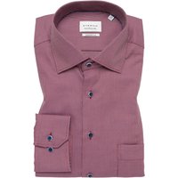 COMFORT FIT Hemd in rot strukturiert von ETERNA Mode GmbH