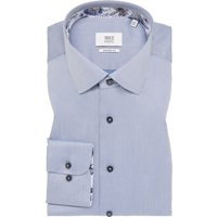 COMFORT FIT Luxury Shirt in blaugrau unifarben COMFORT FIT Luxury Shirt in blaugrau unifarben von ETERNA Mode GmbH