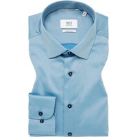 COMFORT FIT Luxury Shirt in leave unifarben von ETERNA Mode GmbH