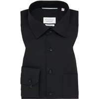 COMFORT FIT Original Shirt in schwarz unifarben COMFORT FIT Original Shirt in schwarz unifarben von ETERNA Mode GmbH