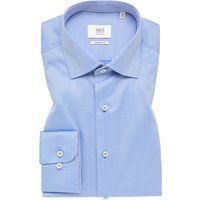 MODERN FIT Luxury Shirt in mittelblau unifarben MODERN FIT Luxury Shirt in mittelblau unifarben von ETERNA Mode GmbH