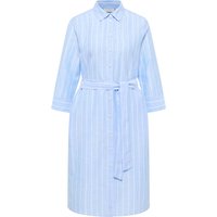 Linen Shirt Bluse in hellblau gestreift Linen Shirt Bluse in hellblau gestreift von ETERNA Mode GmbH