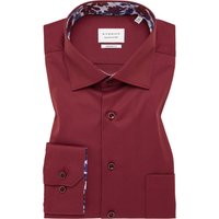 MODERN FIT Cover Shirt in bordeaux unifarben von ETERNA Mode GmbH