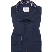 MODERN FIT Cover Shirt in navy unifarben von ETERNA Mode GmbH