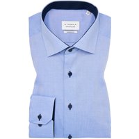 MODERN FIT Hemd in blau unifarben von ETERNA Mode GmbH