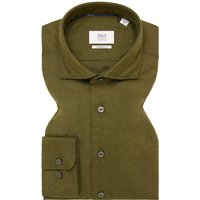 MODERN FIT Hemd in khaki unifarben von ETERNA Mode GmbH