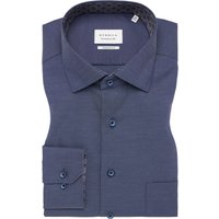 MODERN FIT Hemd in rauchblau unifarben von ETERNA Mode GmbH