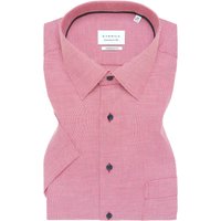 MODERN FIT Hemd in rot strukturiert von ETERNA Mode GmbH