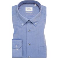 MODERN FIT Hemd in royal blau unifarben von ETERNA Mode GmbH