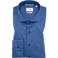 MODERN FIT Jersey Shirt in blau unifarben MODERN FIT Jersey Shirt in blau unifarben von ETERNA Mode GmbH
