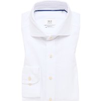 MODERN FIT Linen Shirt in weiß unifarben MODERN FIT Linen Shirt in weiß unifarben von ETERNA Mode GmbH