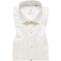 MODERN FIT Luxury Shirt in champagner unifarben von ETERNA Mode GmbH